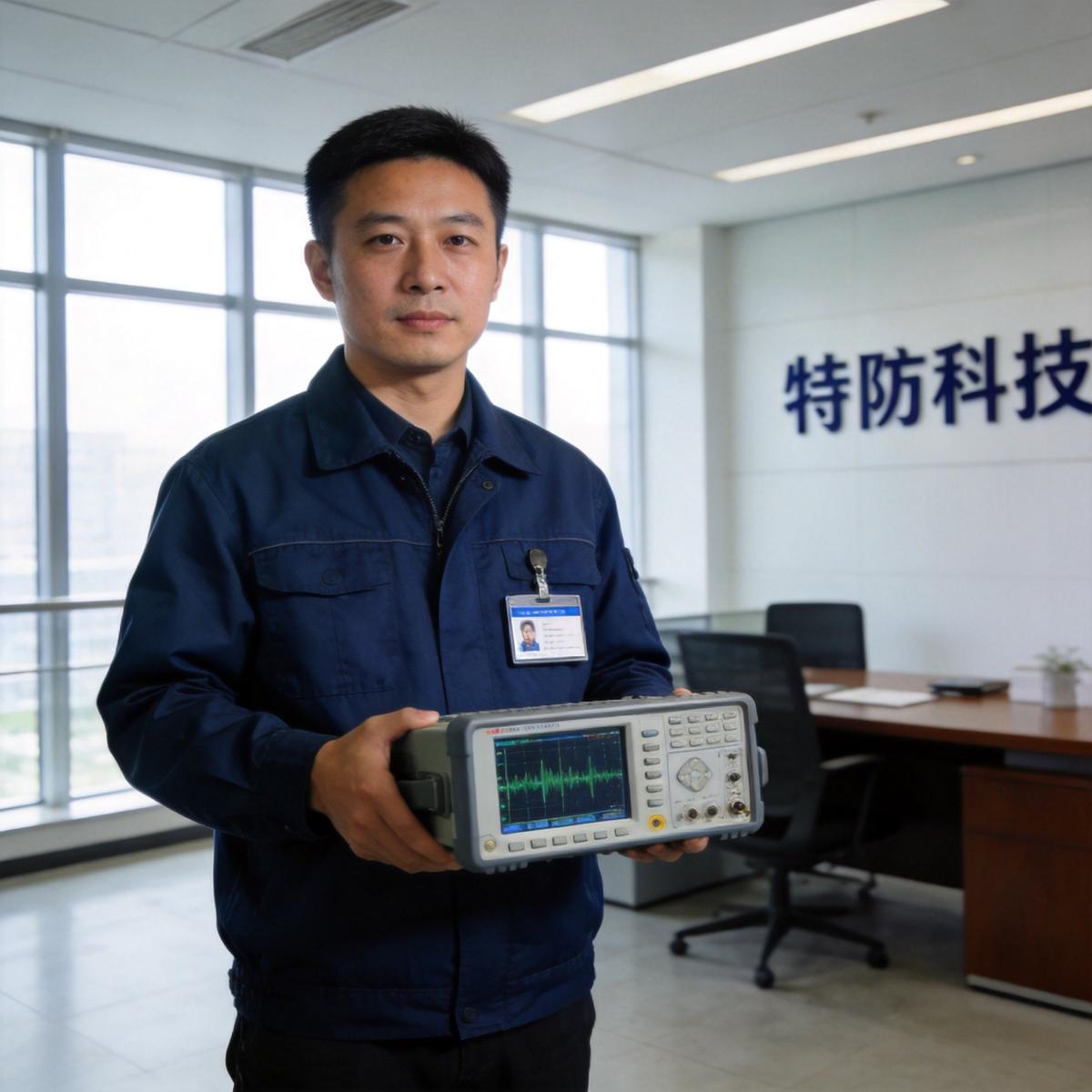 特防科技反窃密检测工程师在郑州进行专业检测